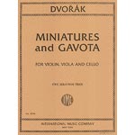 Miniatures & Gavota (Seraphin Trio), violin/viola/cello; Antonin Dvorak (International)