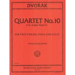 String Quartet No. 10 in Eb Major, op. 51; Antonin Dvorak (International)