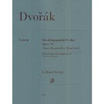 String Quartet in F major, (American), opus 96 (urtext); Antonin Dvorak (G. Henle Verlag)