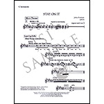 Stay On It, set of performing scores; Julius Eastman