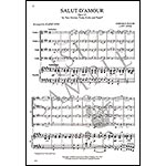 Salut d'Amour, opus 12 for piano quintet; Edward Elgar (International Music)