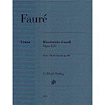 Piano Trio in D minor, Op.120, parts and score; Gabriel Faure (Henle)