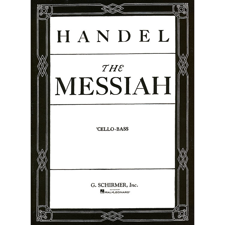 The Messiah (cello/bass part); George Frideric Handel