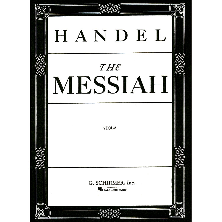 The Messiah (viola part); George Frideric Handel