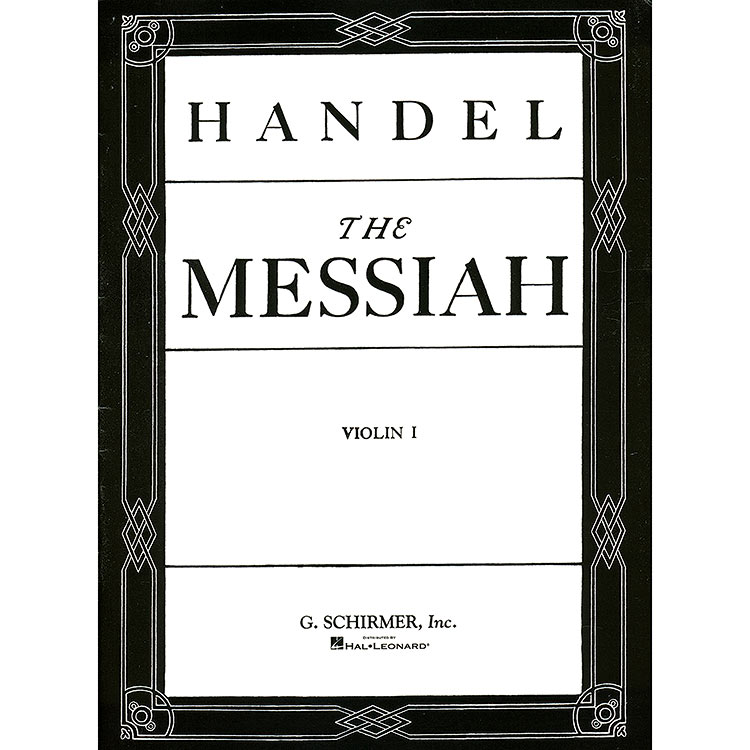 The Messiah (violin 1 part); George Frideric Handel