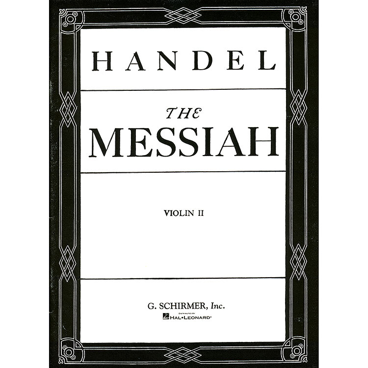 The Messiah (violin 2 part); George Frideric Handel