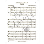 Three Choruses from ''The Messiah'' for string quartet (score and parts); George Frideric Handel