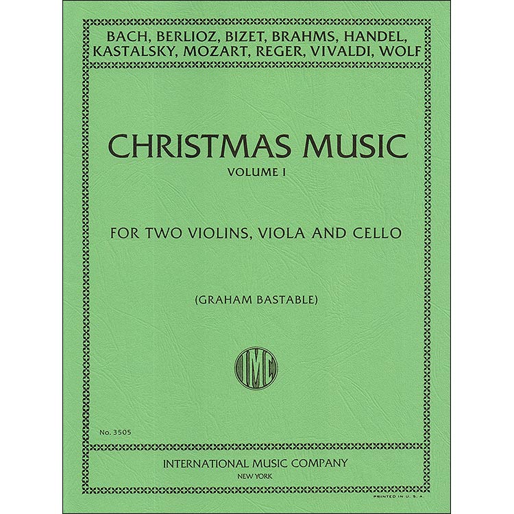 Christmas Music for String Quartet, volume 1; Various (Int)