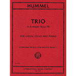 Trio in A Major, Op.78, for violin (flute), cello, and piano; Johann Nepomuk Hummel (International)