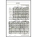String Octet in E-flat Major, Op.20 (study score); Felix Mendelssohn