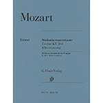 Sinfonia Concertante in E-flat, K.364 for violin, viola, and piano (urtext) (parts); Wolfgang Amadeus Mozart