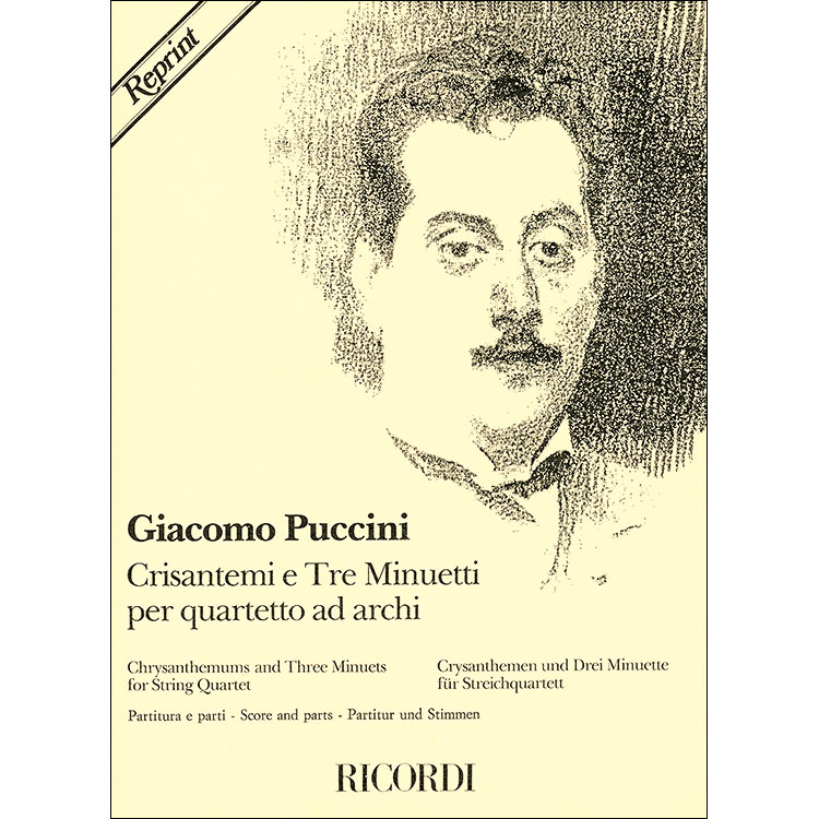 Chryanthemums & Three Minuets, string quartet; Giacomo Puccini