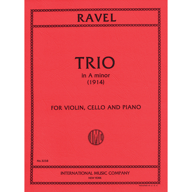 Piano Trio in A minor; Maurice Ravel (International)
