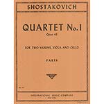 String Quartet no. 1, op. 49; Shostakovich (Int)