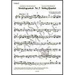 String Quartet no. 7, op. 108 (parts); Dmitiri Shostakovich (Edition Sikorski)