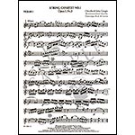 String Quartet No.1, Op.1, Set of Parts; Joseph Bologne, Chevalier de Saint-Georges