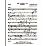 String Quartet No.1, Op.1, Set of Parts; Joseph Bologne, Chevalier de Saint-Georges