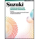 String Quartets for Beginning Ensembles, volume 1