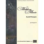 Wedding Music for string quartet; Randall Thompson (E. C. Schirmer)