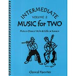 Intermediate Music for Two, volume 2, violin/cello- Classical