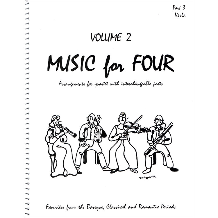 Music for Four, volume 2, viola; Classical etc. (LRM)
