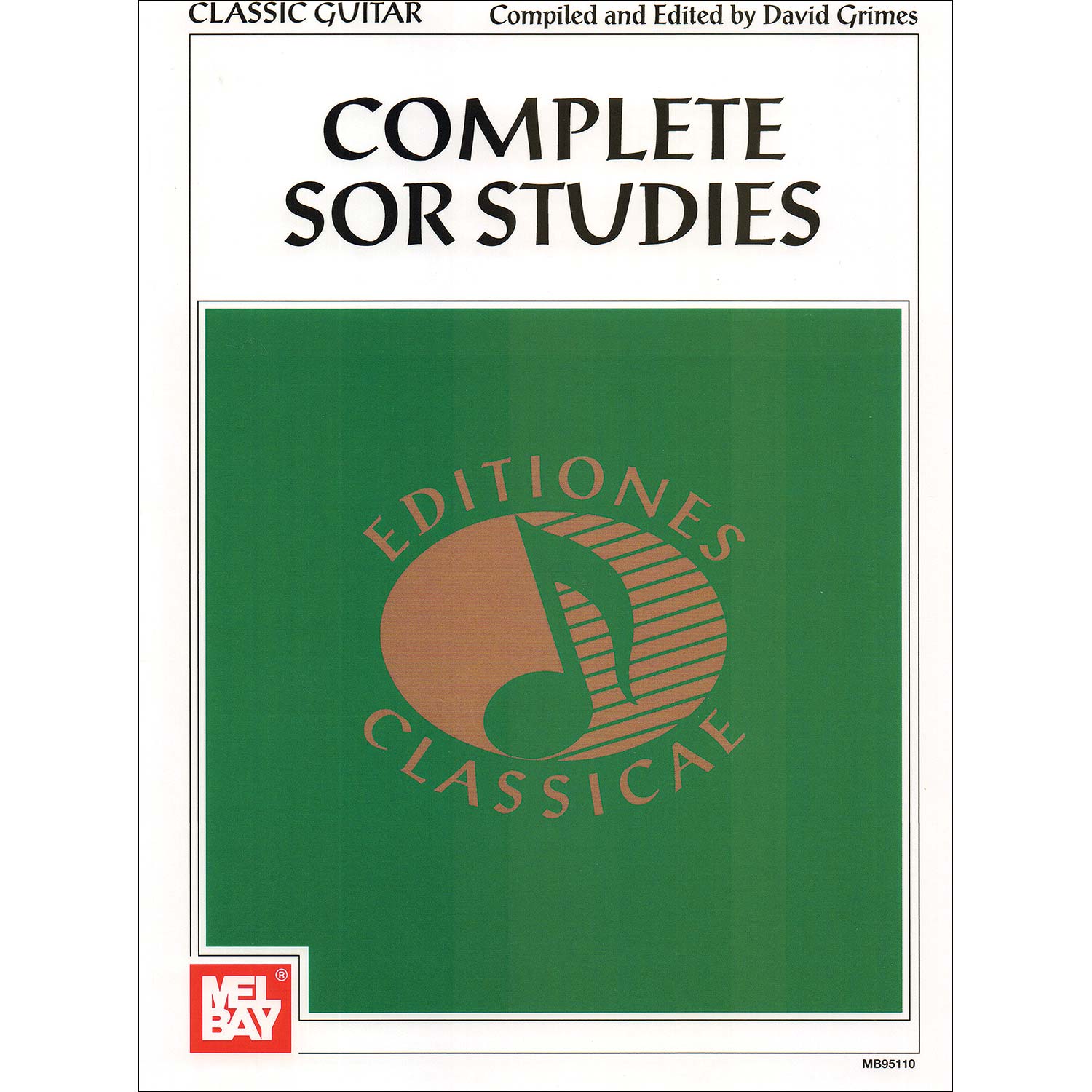 Complete Sor Studies for classical guitar, edited by David Grimes