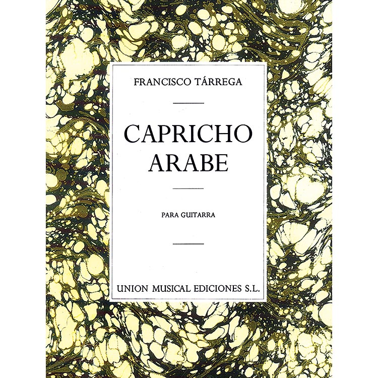 Capricho Arabe for guitar; Francisco Tarrega