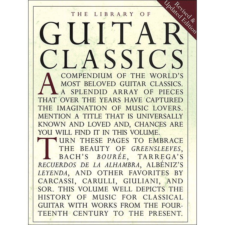 Library of Guitar Classics; Various (Music Sales America)