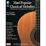 Most Popular Classical Melodies for Easy Classical Guitar, with audio access, arranged by Mark Phillips (Cherry Lane Music)