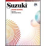 Suzuki Piano School, Volume 1, Book with CD - International Edition