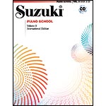 Suzuki Piano School, Volume 3, book with CD - International Edition