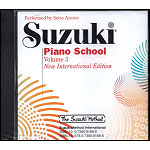 Suzuki Piano School, Volume 3 CD (Azuma) - International Edition