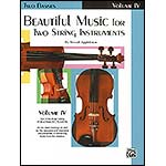 Beautiful Music for Two String Instruments, book 4, bass; Samuel Applebaum