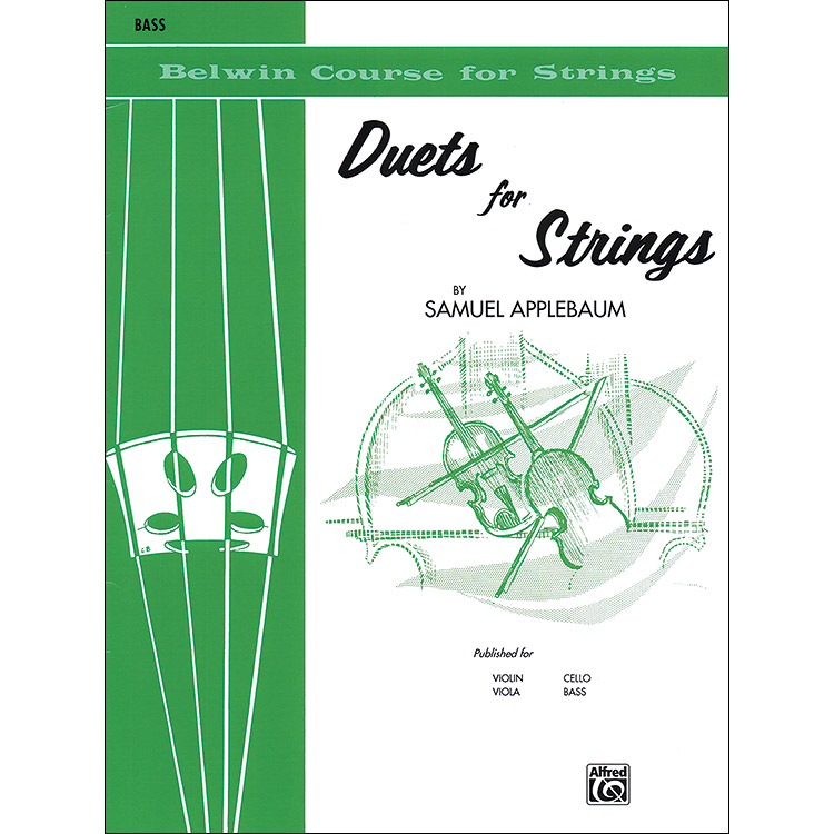 Duets for Strings, book 1, bass; Samuel Applebaum