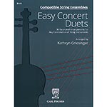 Easy Concert Duets: 30 Easy Level Arrangements for Any Combination of String Instruments (Bass Part); Kathryn Griesinger (Carl Fischer)