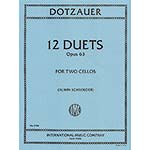 Twelve Duets for Two Cellos, op. 63; Friedrich Dotzauer (International)