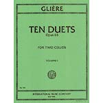 Ten Duets, Op.53, Vol. 1 for two cellos; Reinhold Gliere