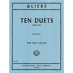Ten Duets, Op.53, Vol. 2 for two cellos; Reinhold Gliere