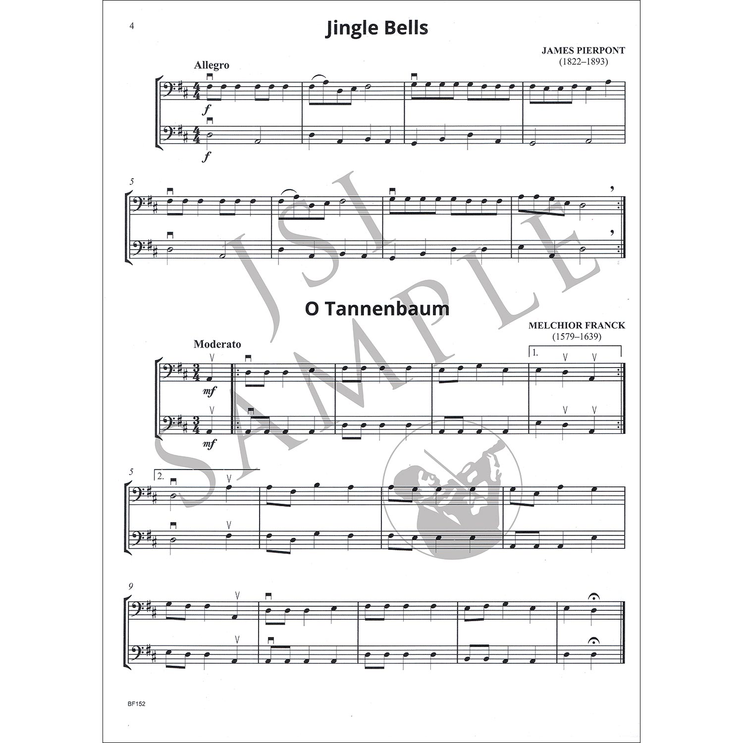 Easy Holiday Duets 30 Easy Level Arrangements for Any Combination of