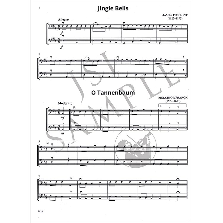 Easy Holiday Duets 30 Easy Level Arrangements for Any Combination of