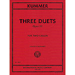 Three Duets, Op.22 for two cellos (ed. Carter Enyeart); Friedrich August Kummer (International)