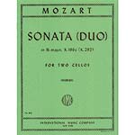 Sonata in Bb Major, K.292, 2 cellos (Werner); Wolfgang Amadeus  Mozart (International)