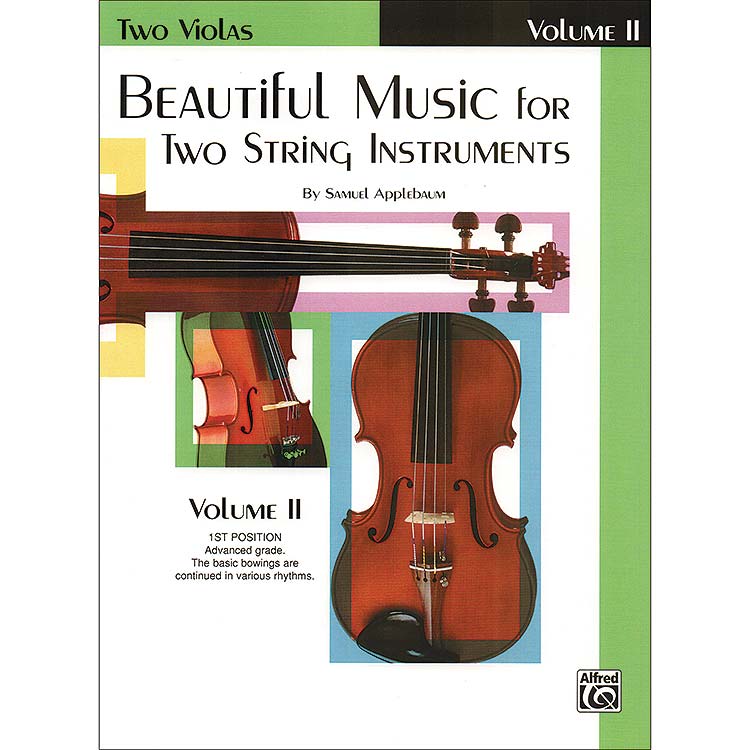 Beautiful Music for Two String Instruments, book 2, viola; Samuel Applebaum