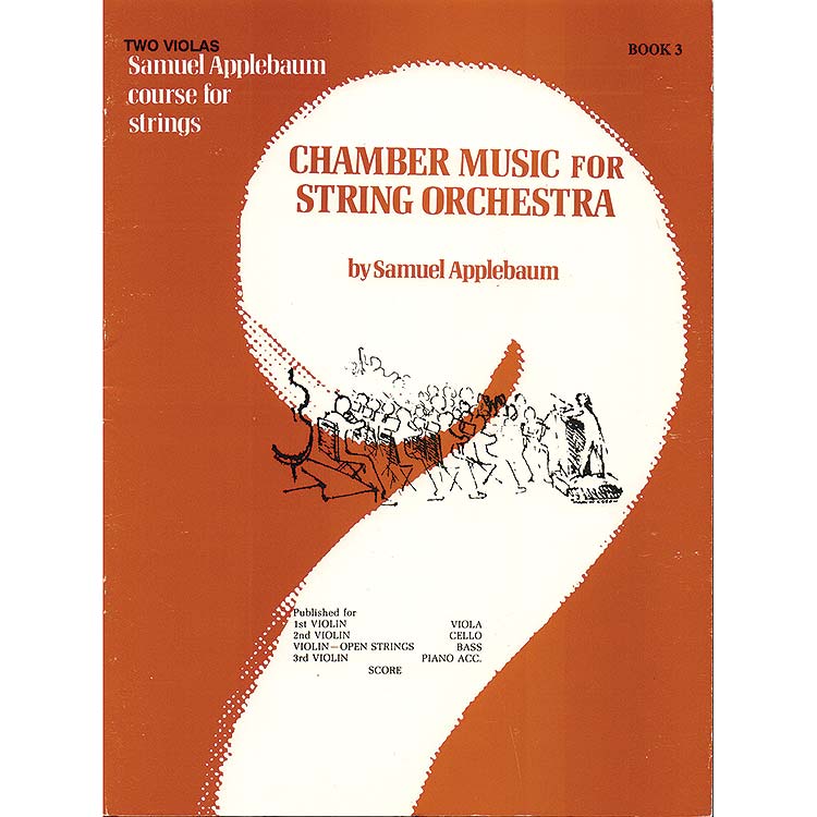 Chamber Music for Two String Instruments, book 3, viola; Samuel Applebaum