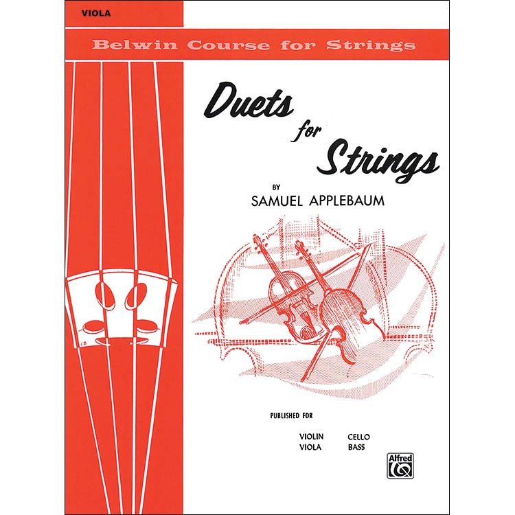 Duets for Strings, book 1, viola; Samuel Applebaum