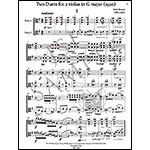 2 Duos in G Major for 2 Violas; York Bowen (Gems Music Publications)
