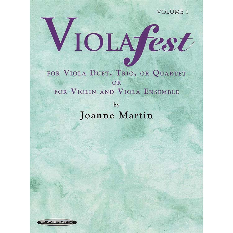 Violafest, volume 1: 2, 3, or 4 violas or viola/violin ens.