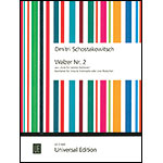 Waltz No. 2 for two violas or viola and cello; Dmitri Shostakovich (Universal Edition)