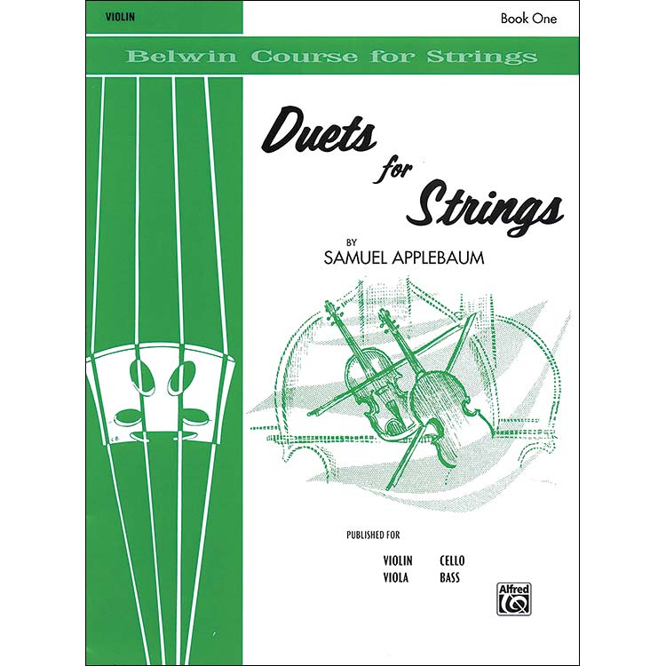 Duets for Strings, book 1, violins; Samuel Applebaum