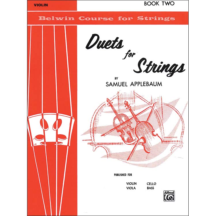 Duets for Strings, book 2, violins; Samuel Applebaum